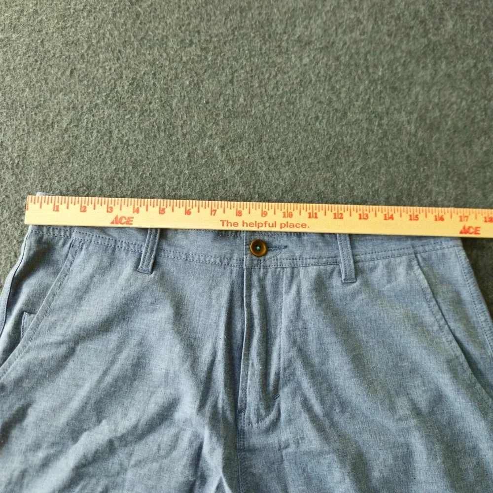 Vissla Hybrid Walkshorts Heather Stretch Upcycled Size 33-34 Skater Y2K Style